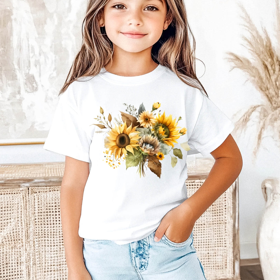 Tricou Copii Floricele