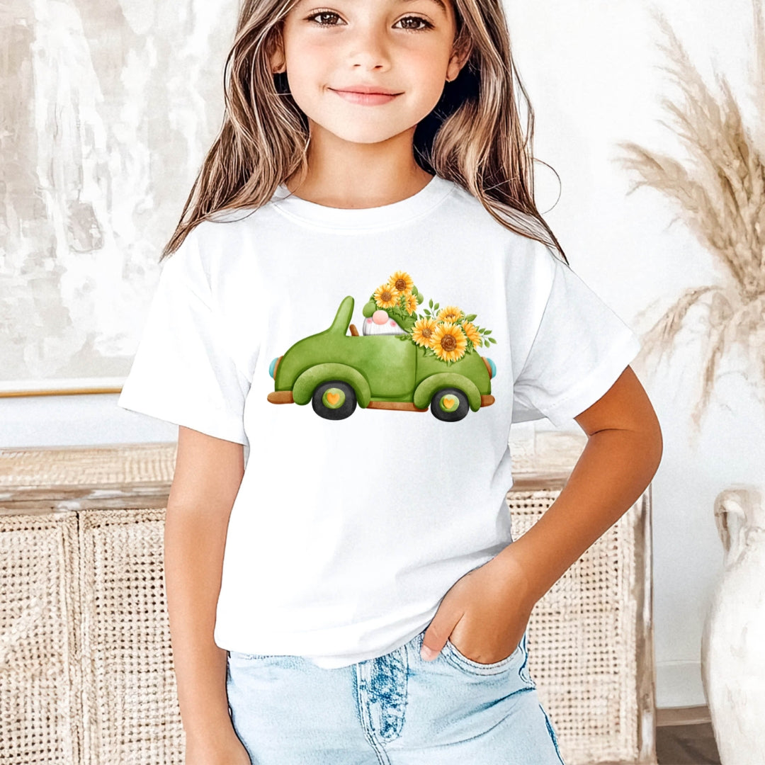 Tricou Copii Verde Car