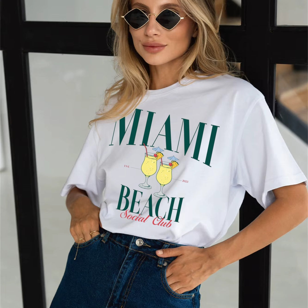 Tricou Miami Beach