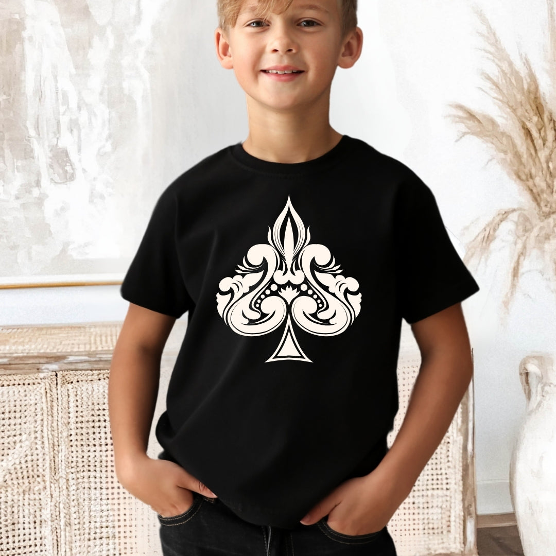 Tricou Copii Inima Alba