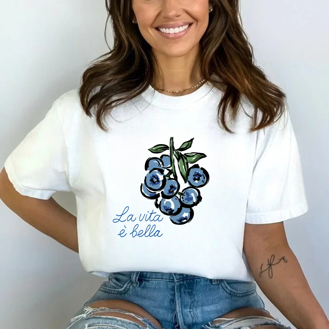 Tricou Bella Blue