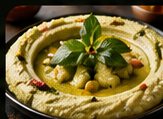 Hummus cu busuioc – Layla Câmpina